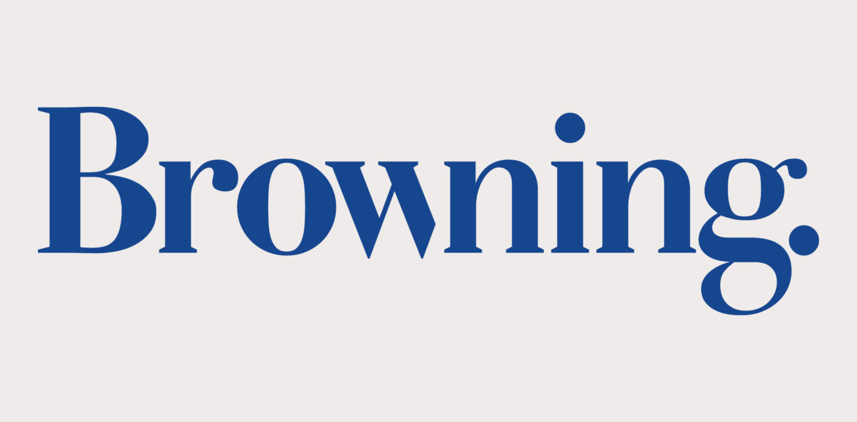 Meet Our New Brand Browning. Browning