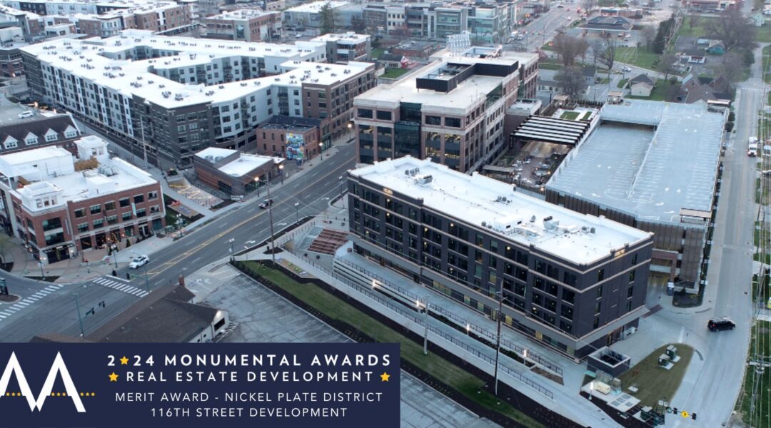 Fishers Nickel Plate District Development Honored at Monumental Awards