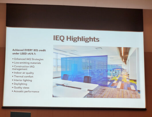 Infosys Technology & Innovation Hub Wins 2024 Indiana USGBC Green Building of the Year